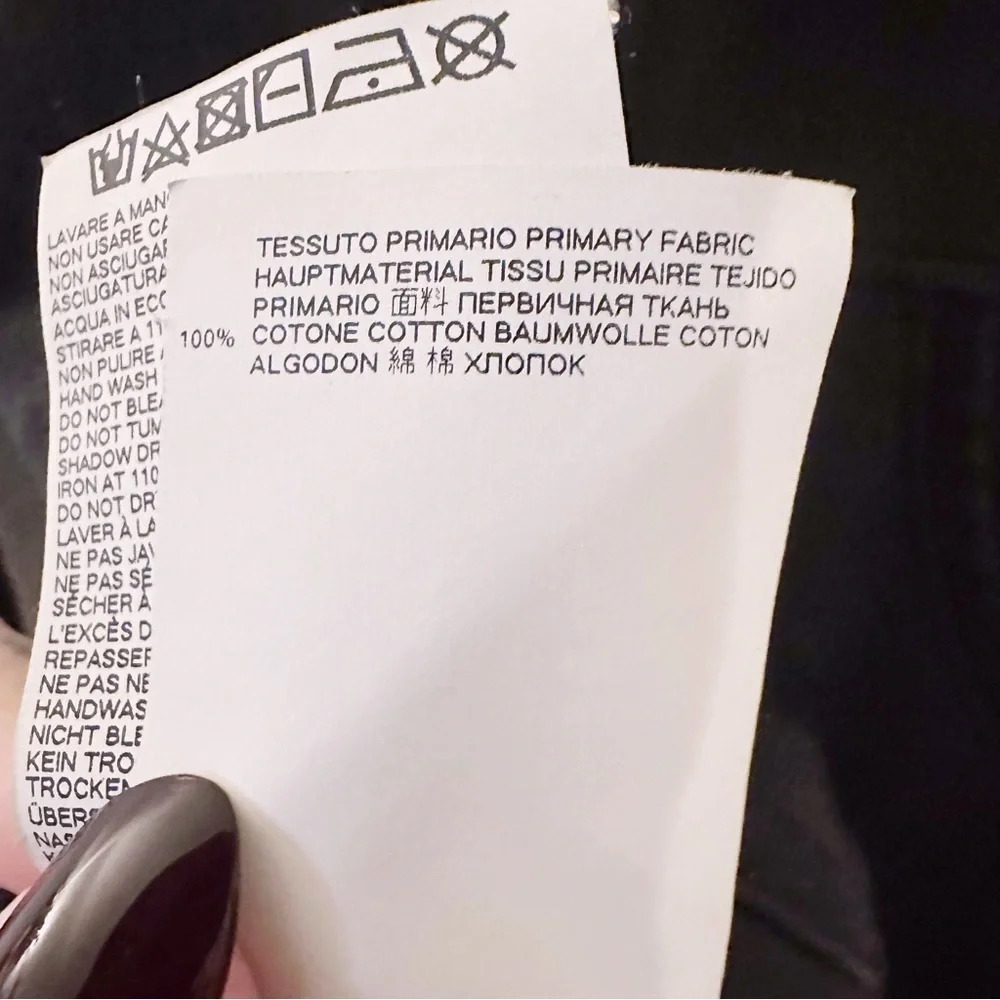 Marni Dance Bunny Black Embroidered Patch Cotton Hoodie Long Sleeve Oversized - Picture 10 of 14